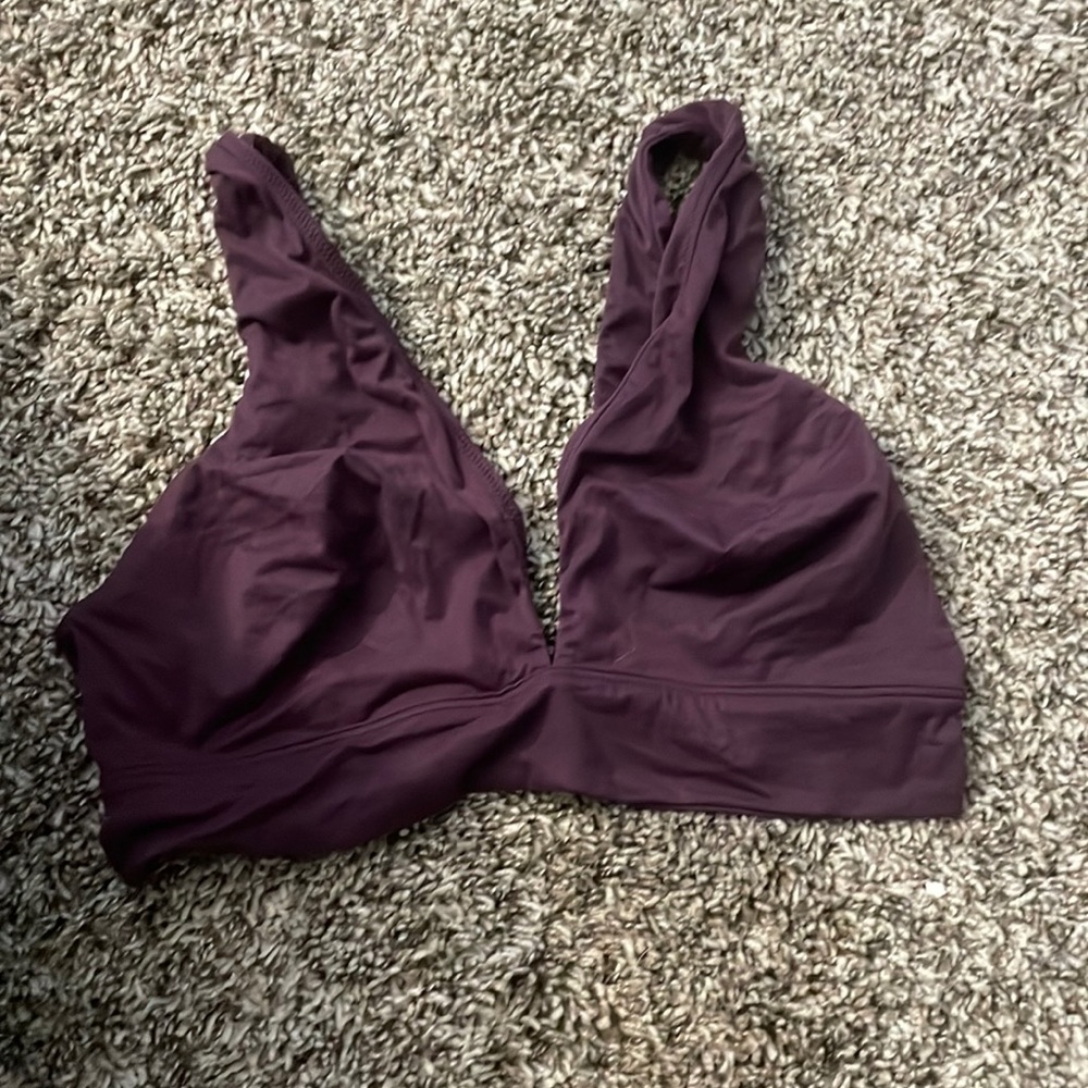 Purple Victoria Secret sports bra